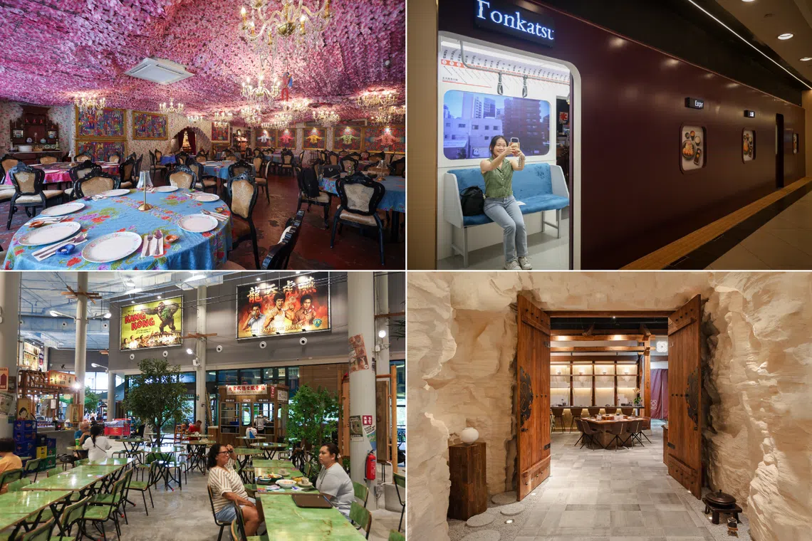 Escape Singapore: Enter cave-like eateries, an OTT Peranakan restaurant and a train to ‘Osaka’