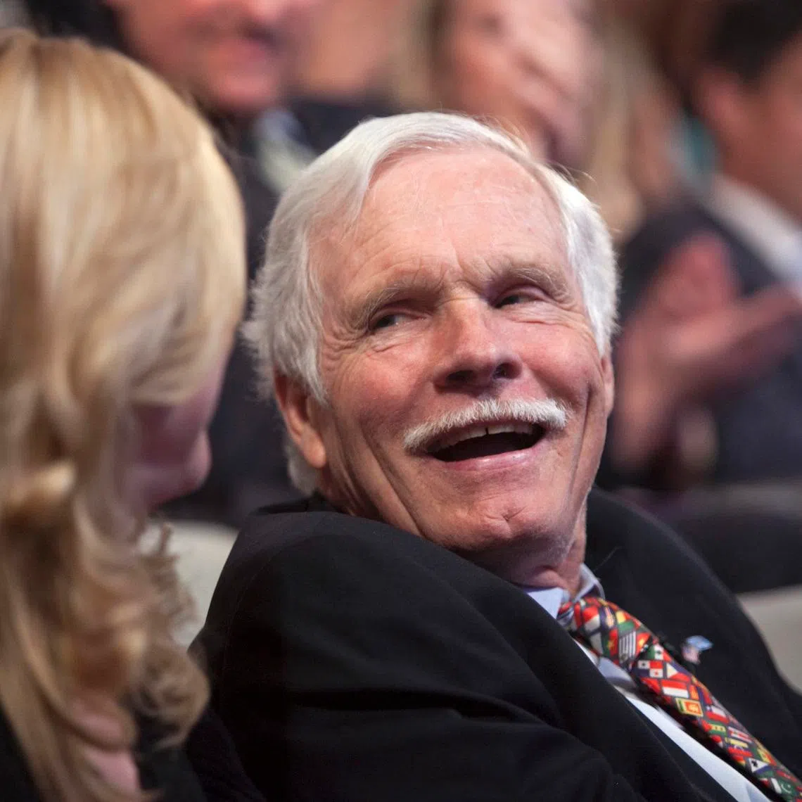 Ted Turner, founder of CNN, attends the screening of \"Cold War\", a documentary chronicling the events that fuelled the war between the United States and the Soviet Union, at the Paley Center for Media in New York April 29, 2012. REUTERS/Allison/ File Photo