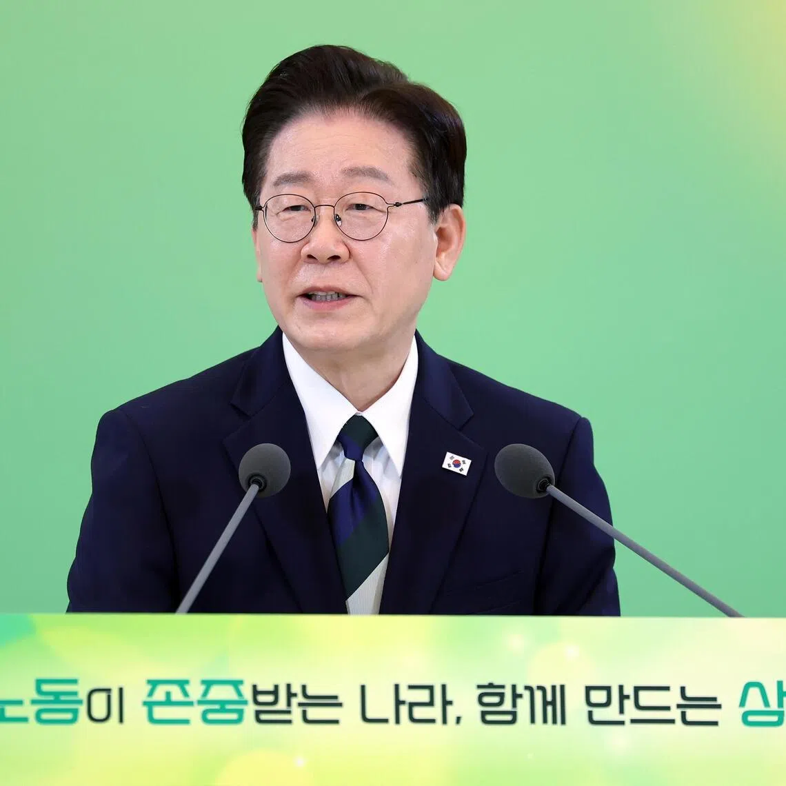 South Korean President Lee Jae Myung issued another pointed social media missive, commenting on a news article detailing Israel’s backlash against his remarks.