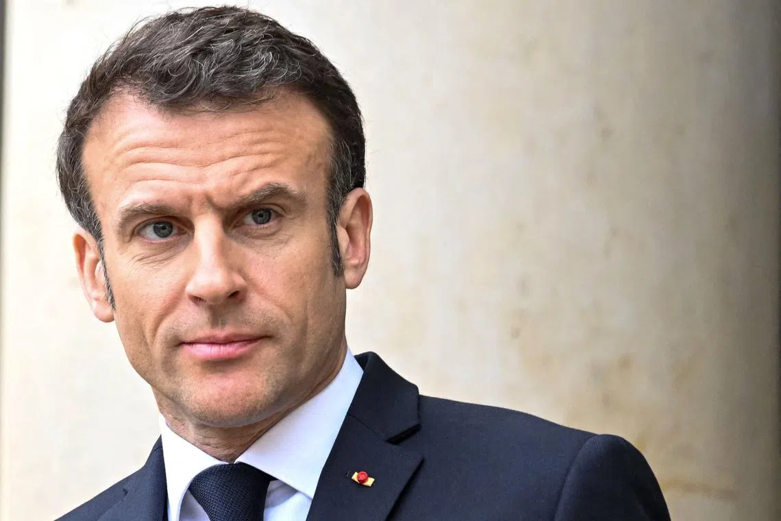 Opponents urged French President Emmanuel Macron not to scare the public.