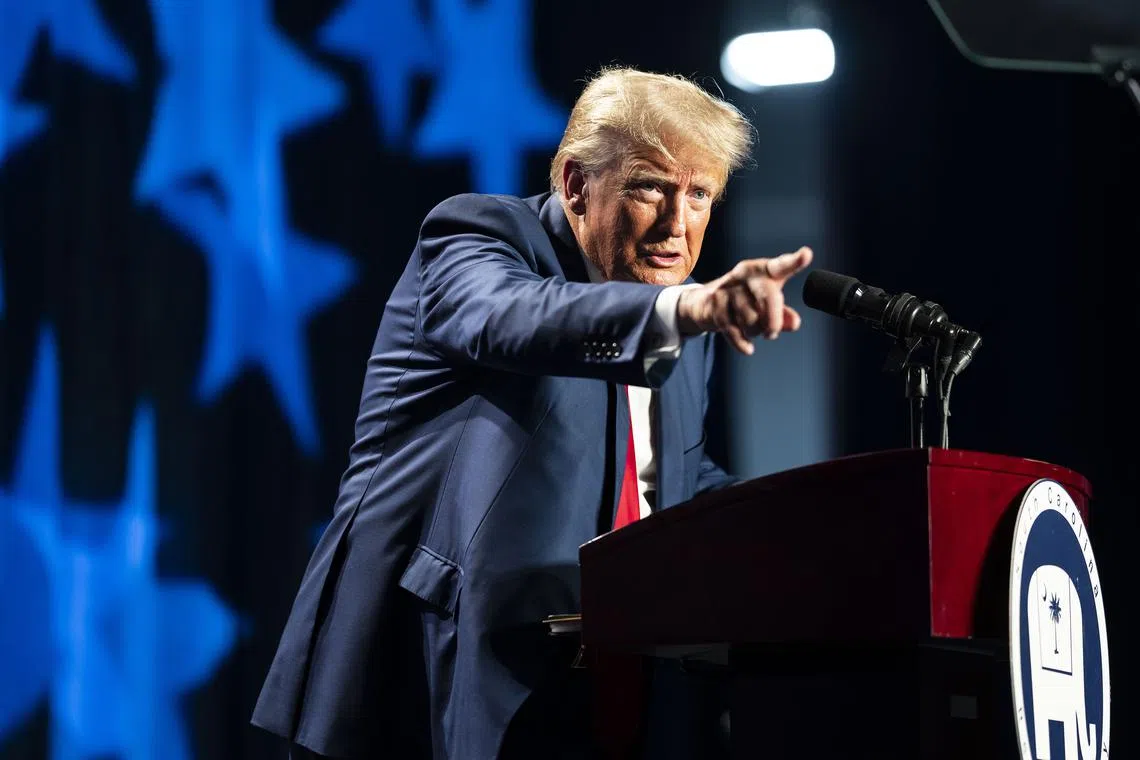 Donald Trump has not only pushed back against prosecutors and judiciary, he has also denigrated Washington.