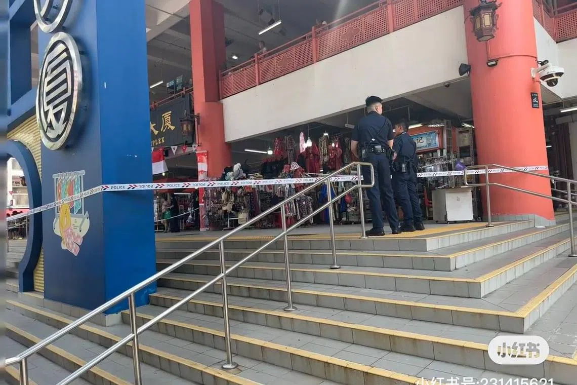 The incident left the victim with a 4cm laceration in his left chest.