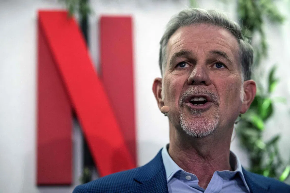 Netflix announced that co-founder Reed Hastings was standing down as CEO, ending a two-decade long leadership. 