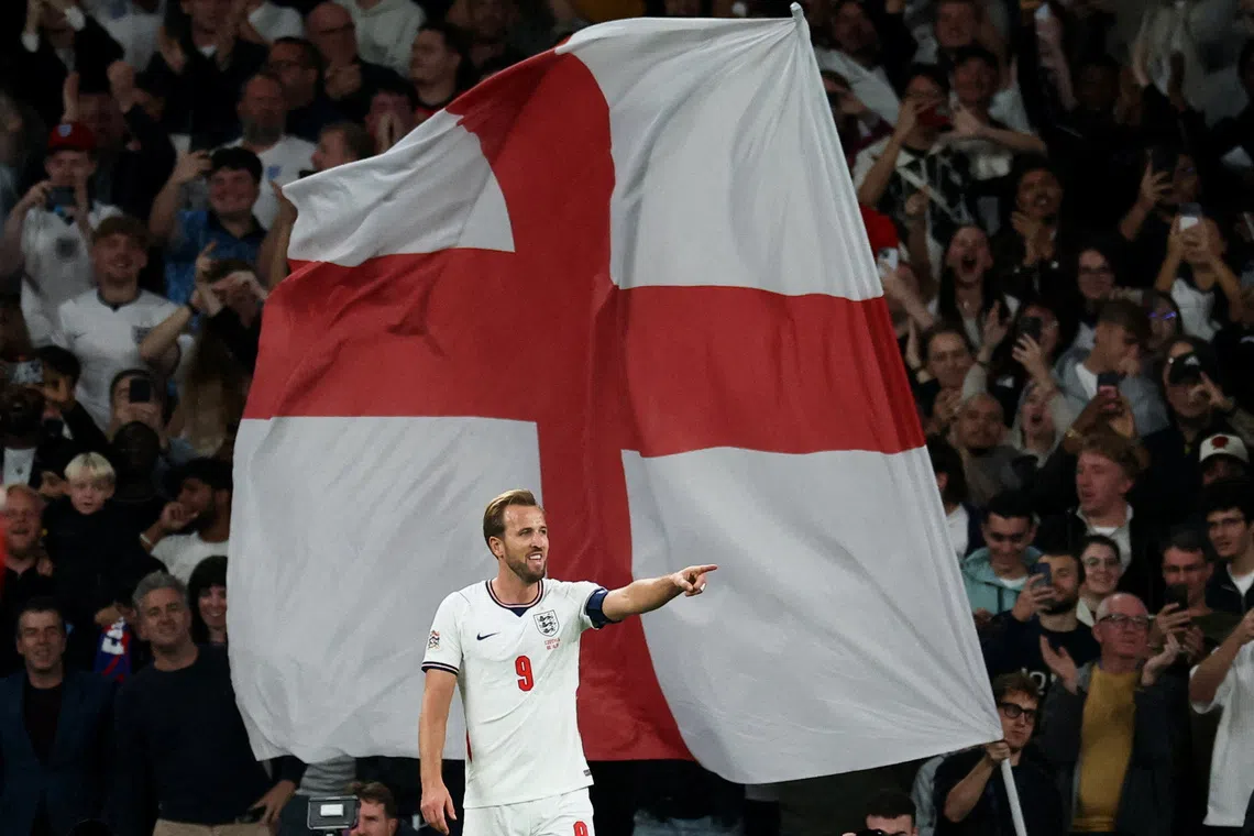 Harry Kane scored his 90th and 91st international goals in a 3-0 win for England over the Czech Republic.