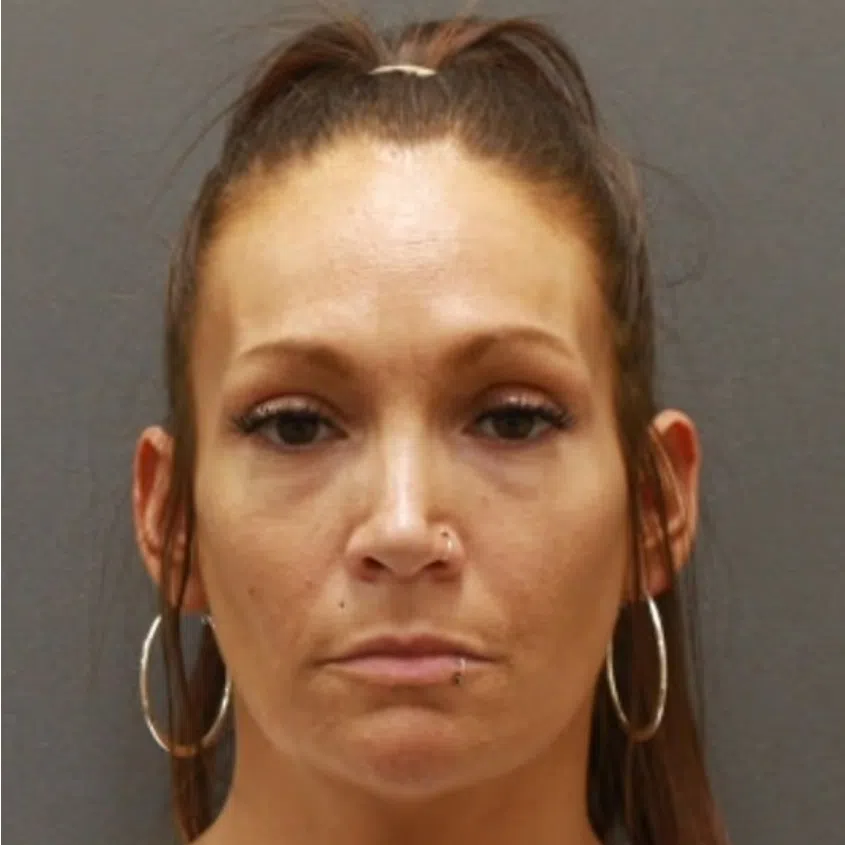 A mugshot of Cyrena Anne Quast (right) went viral for her apparent semblance to superstar singer Jennifer Lopez.