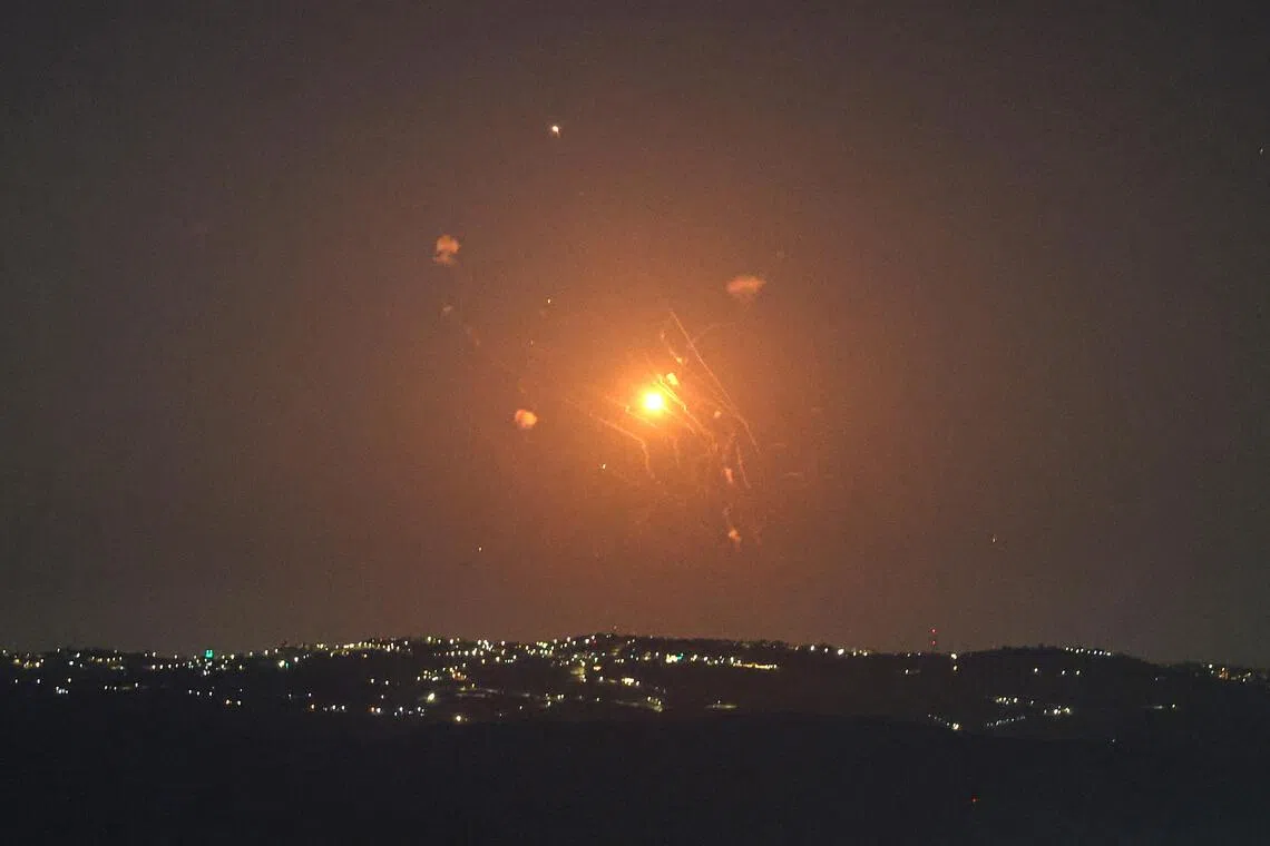 Jordanian air defences reportedly intercepted missiles launched from Iran on Sept 9.