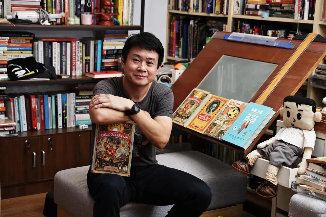 shcharlie09


Photo of Sonny Liew at his studio

An interview with graphic novelist Sonny Liew for the 10th anniversary of the Charlie Chan Hock Chye and its legacy.

2 Jalan Batu