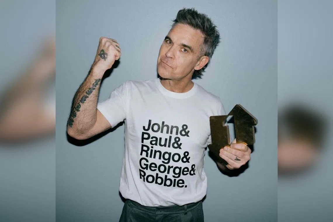 British singer Robbie Williams has the most official UK No. 1 albums ever.