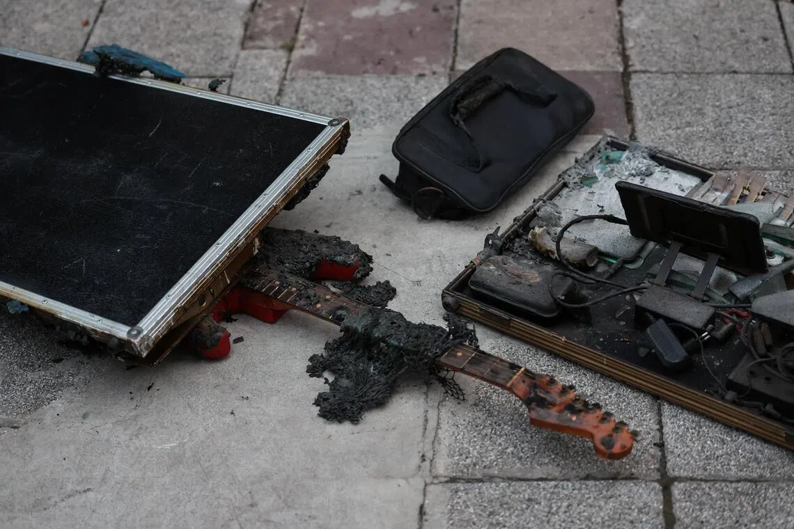 Among those who died in a fatal fire at a pub in Bangkok on July 12 were the singer and keyboardist of the band playing that night.