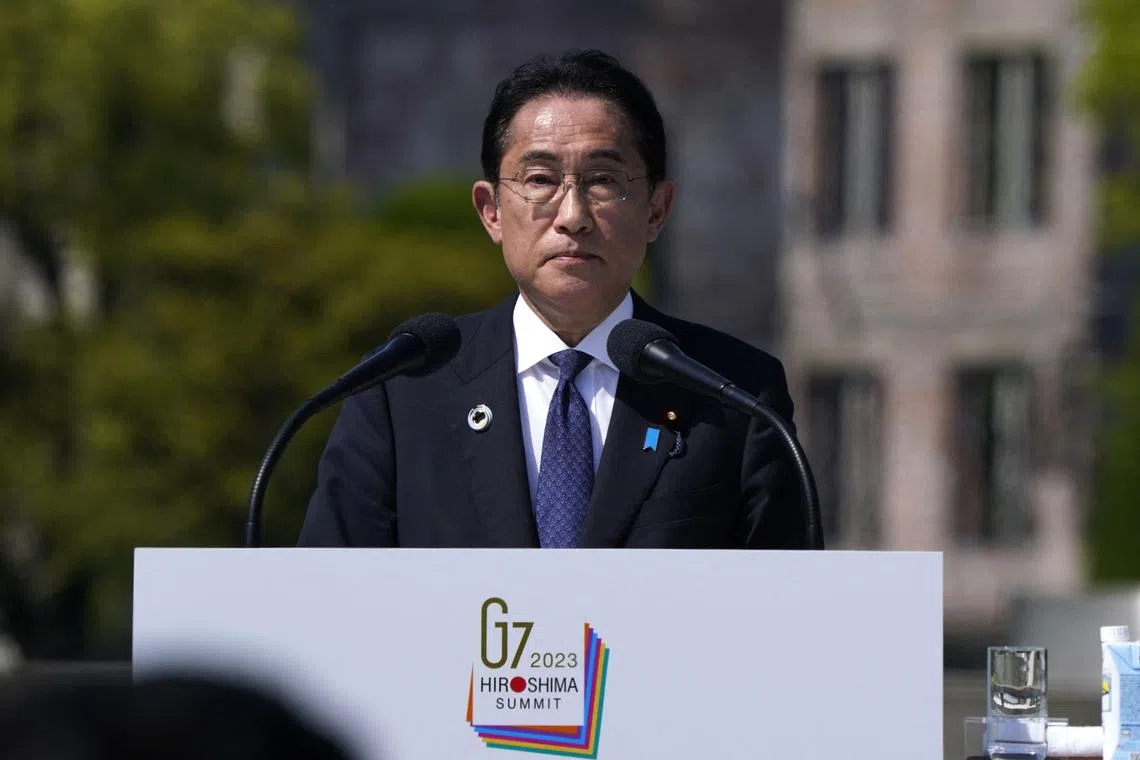 Japanese Prime Minister Fumio Kishida on Wednesday said the country had no plans to become a Nato member. 