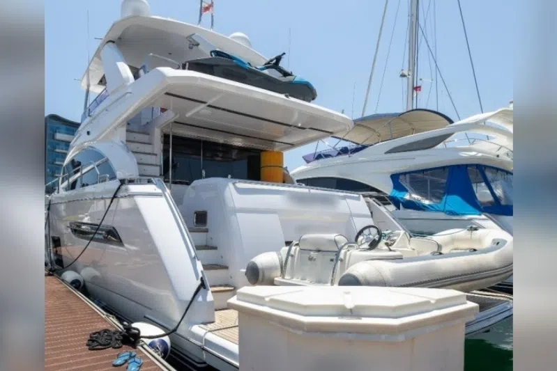 Assets including a yacht, 11 cars and multiple bottles of liquor were also subjected to prohibition of disposal orders.