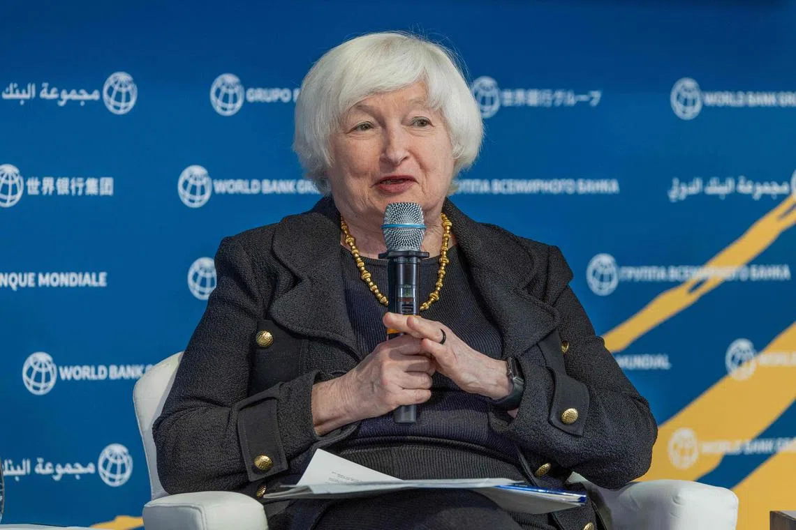 US Treasury Secretary Janet Yellen emphasised that the US' contribution to the loan to Ukraine would be repaid from the earnings on frozen Russian assets, and not by US taxpayers.