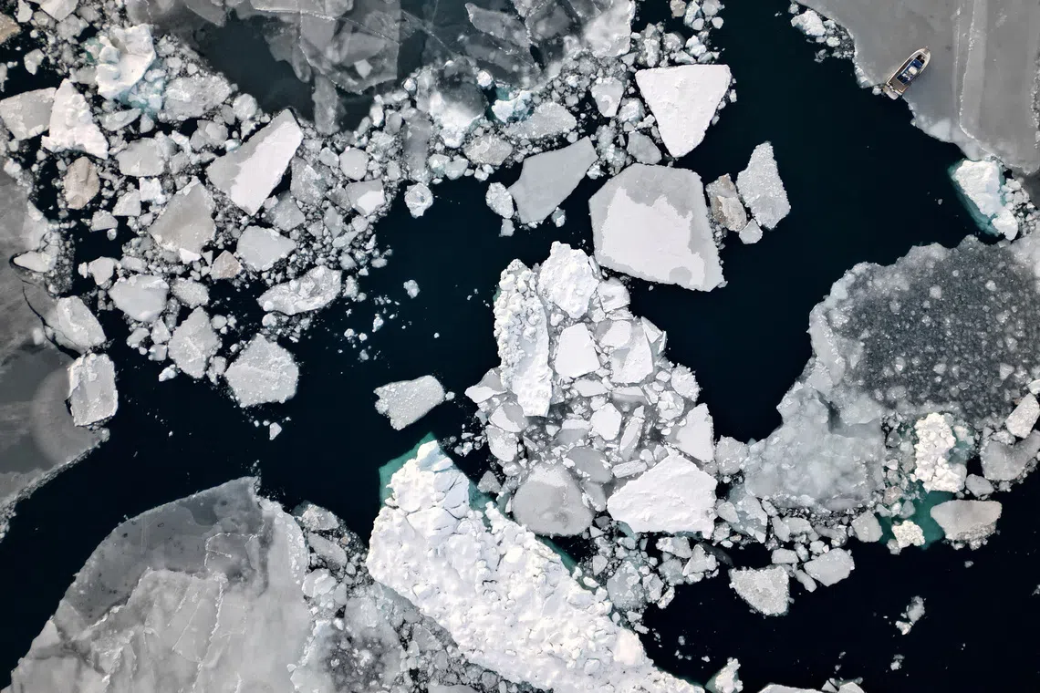 Satellite data shows major ice losses for Greenland and Antarctica