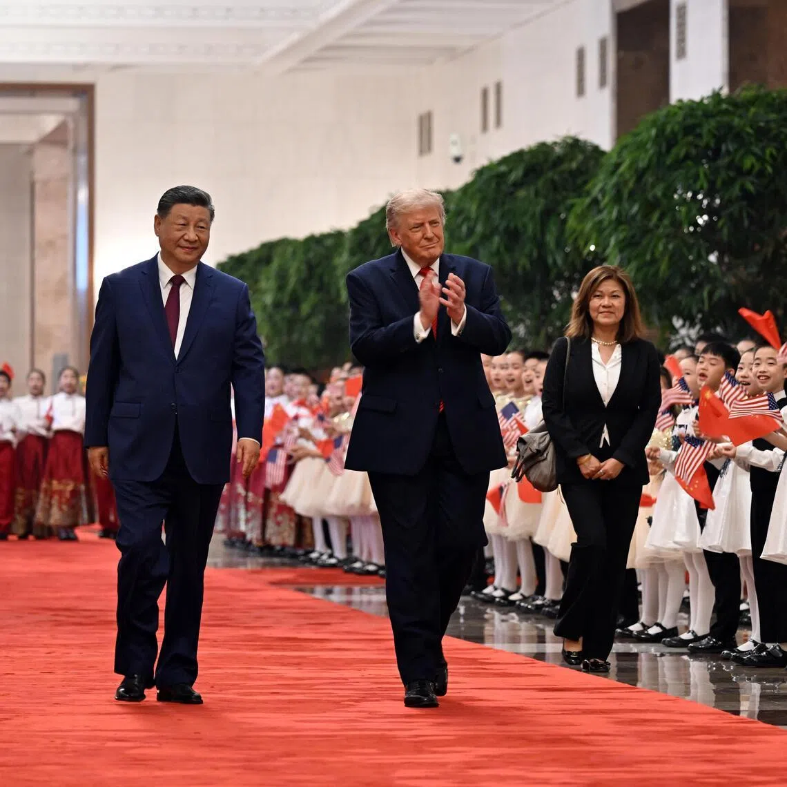 Chinese President Xi Jinping’s visit comes after the pair met during US President Donald Trump’s trip to China earlier this year.