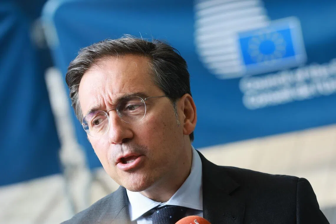 Spanish Minister of Foreign Affairs Jose Manuel Albares said Israel needs to be told that it has to change course.