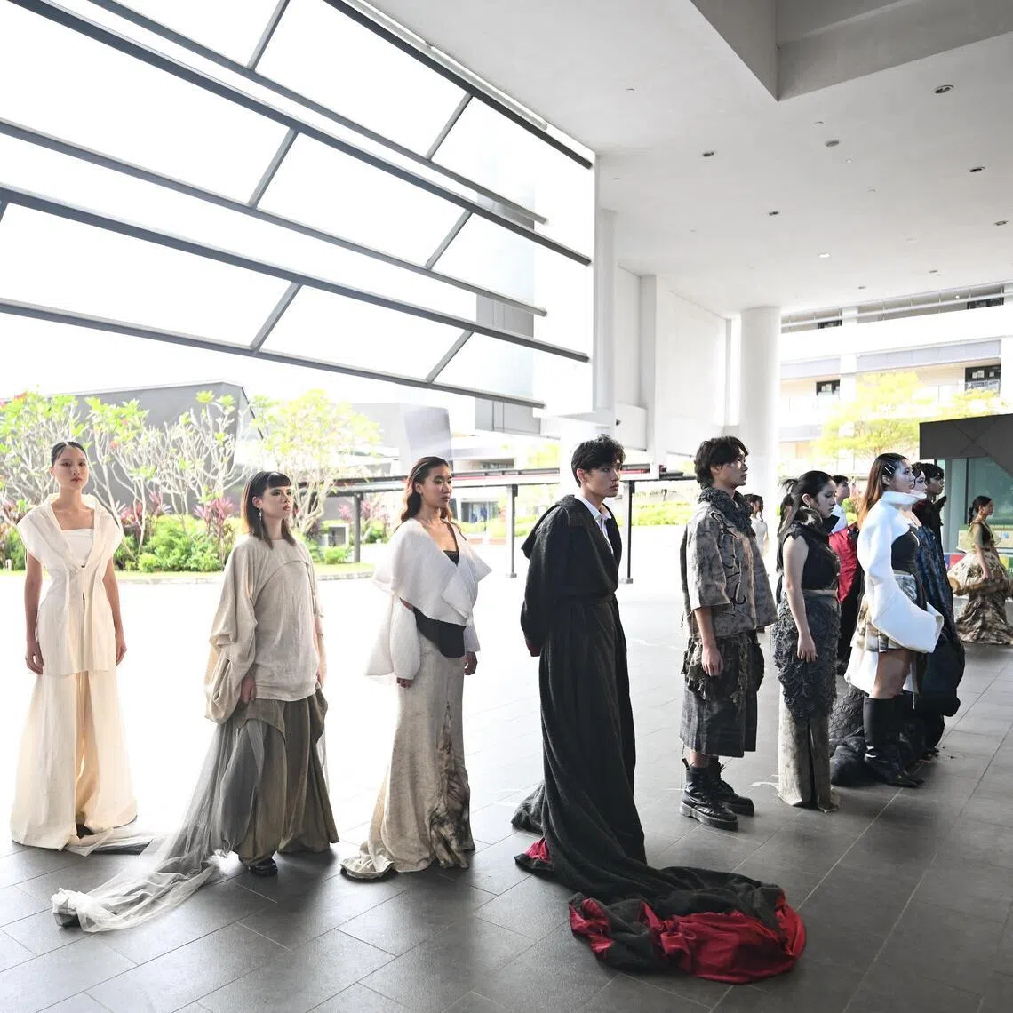The Temasek Polytechnic Open House Fashion Show 2026 on Jan 9, which featured the works of over 13 graduates from the Diploma in Fashion Management & Design.