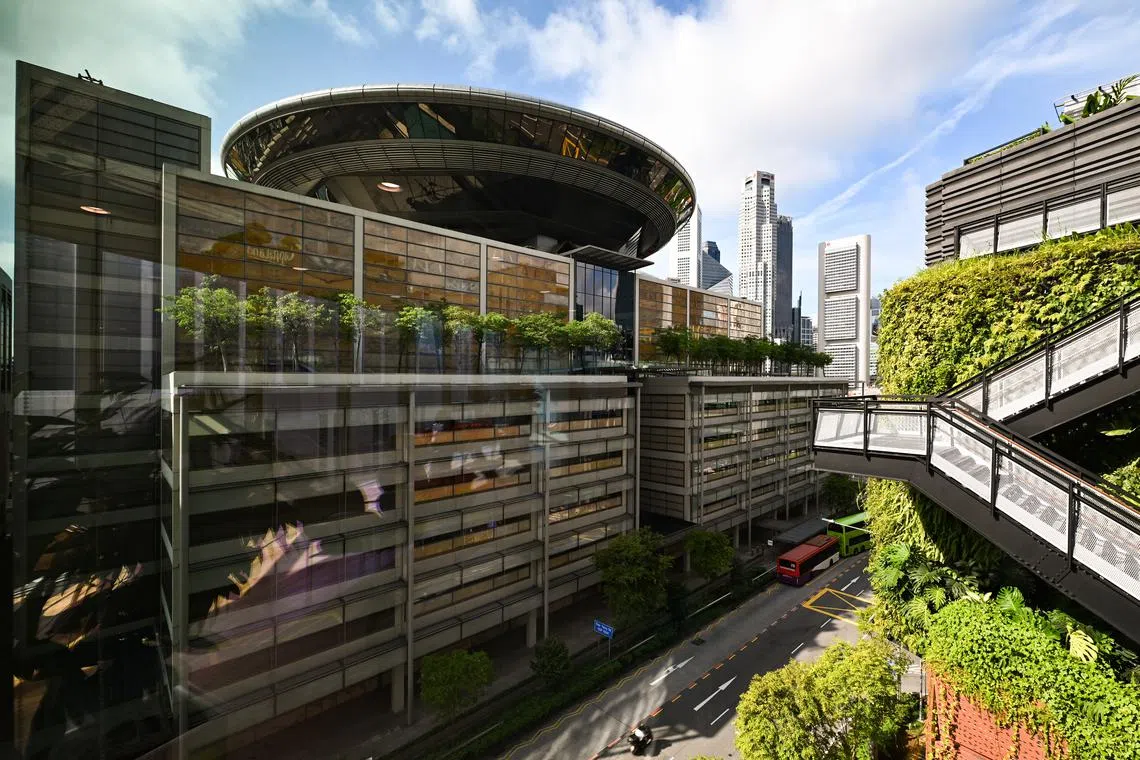 A civil suit can be filed in Singapore when the defendant is not in the country as long as the Singapore Courts have jurisdiction over the matter.