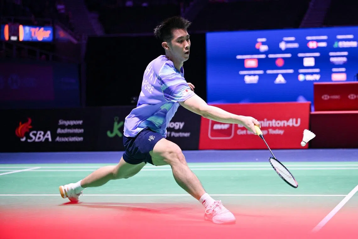 If Loh prevails, he will become the first Singaporean to triumph at the home tournament since 2010 women’s doubles champions Shinta Mulia Sari and Yao Lei.