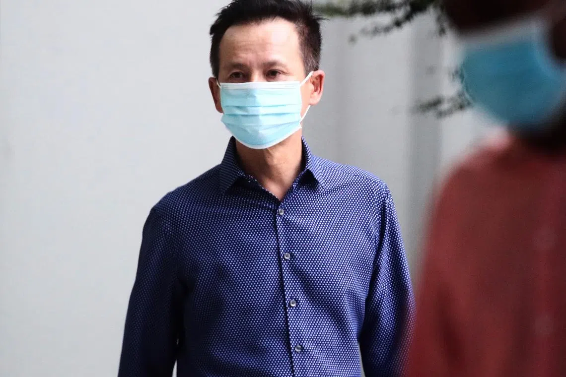 Seow Koon Thong pleaded guilty to four graft charges involving four then-directors at different firms and $30,500 in bribes..