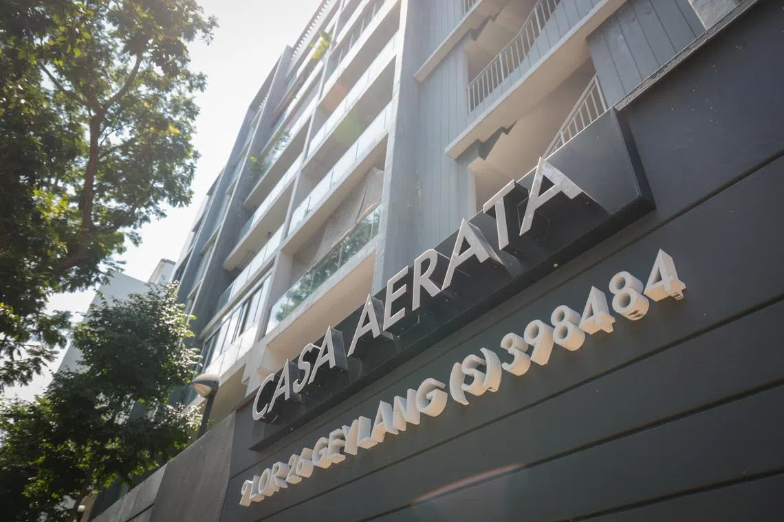 The management council of a Geylang condominium, Casa Aerata, has faced pushback from some owners after it passed two by-laws banning certain groups of foreign workers from living there