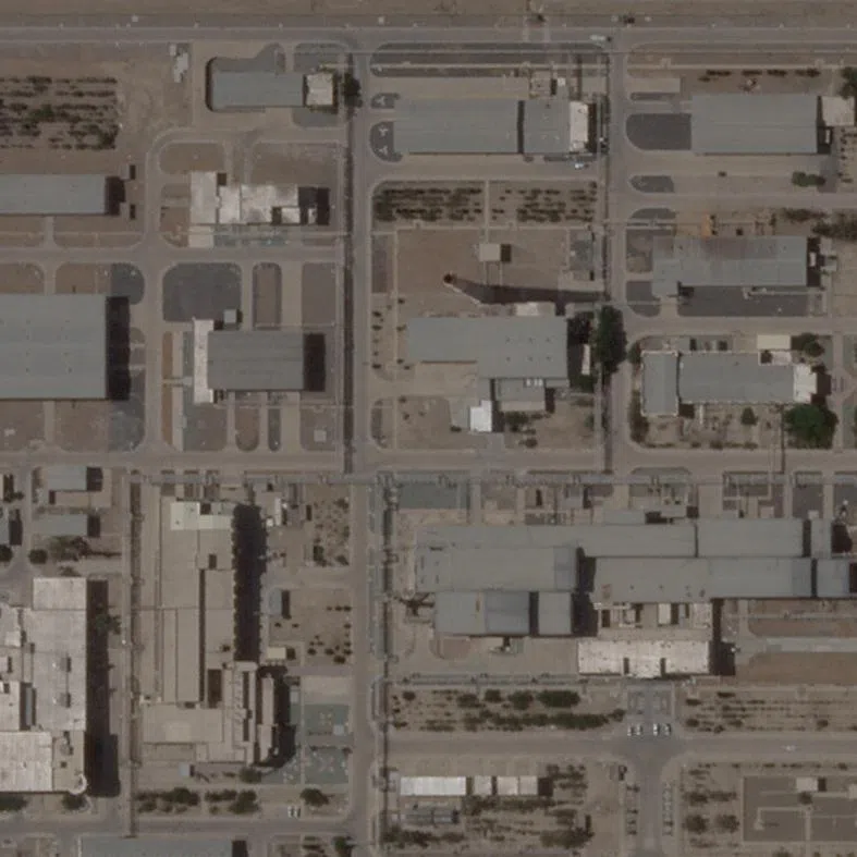 Satellite image shows buildings at Isfahan Nuclear Technology Center, before Israel launched an attack on Iran targeting nuclear facilities, in Isfahan, Iran May 17, 2025. Planet Labs PBC via REUTERS