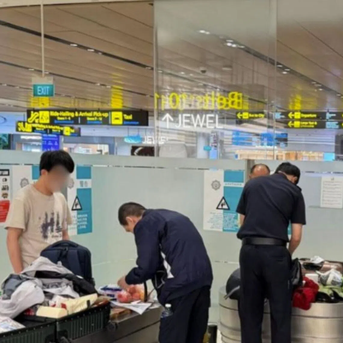 Close to 13,000 travellers and 350 vehicles were checked, and over 14,000 pieces of luggage and hand-carry bags were scanned or searched across Singapore’s land, air and sea checkpoints.