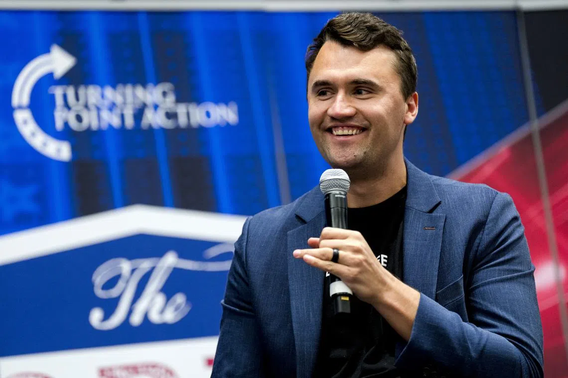 Conservative activist Charlie Kirk was shot and killed at an event on a college campus in Utah.