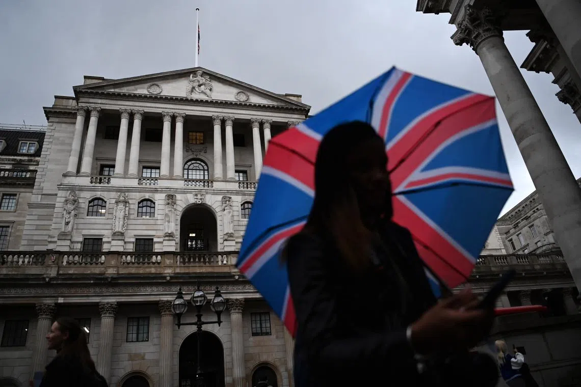The BOE said it thinks the British economy has already entered a recession that could last two years - longer than during the 2008-09 financial crisis.