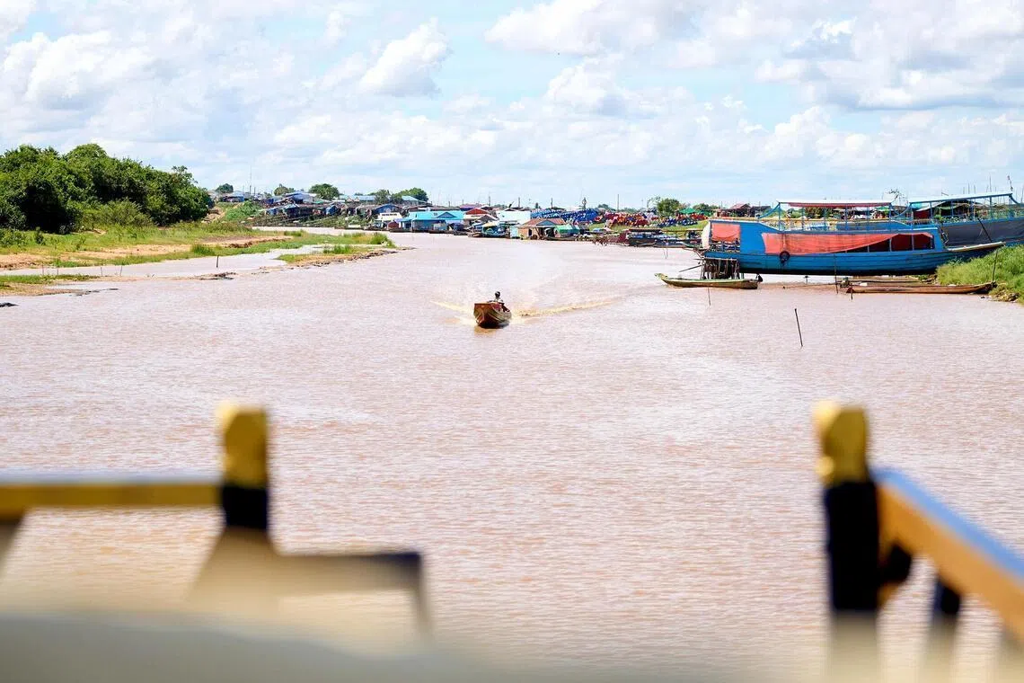 If you need a break from temple-hopping in Siem Reap, consider activities like a cruise down Tonle Sap lake.