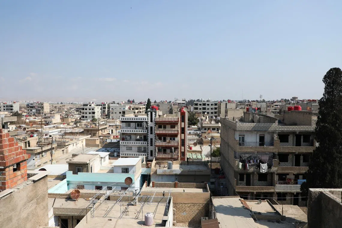 A view shows Qamishli, after the Kurdish-led and U.S.-backed Syrian Democratic Forces (SDF), which controls much of Syria's oil-rich northeast, signed a deal agreeing to integrate into Syria's new state institutions, the Syrian presidency said on Monday, in Qamishli, Syria, March 11, 2025. REUTERS/Orhan Qereman