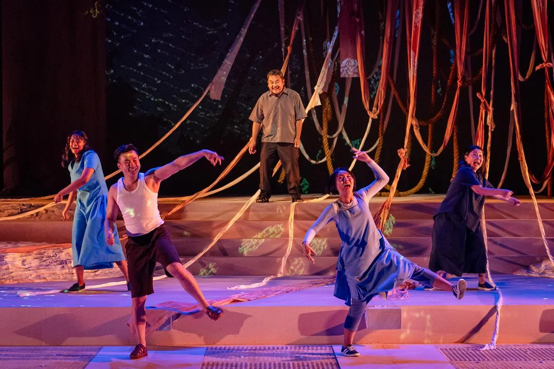 Co-written by Checkpoint Theatre's joint artistic directors Huzir Sulaiman and Claire Wong, who also directs the play, Escape To Batam is a conversation between father and daughter, the dead and the unborn.