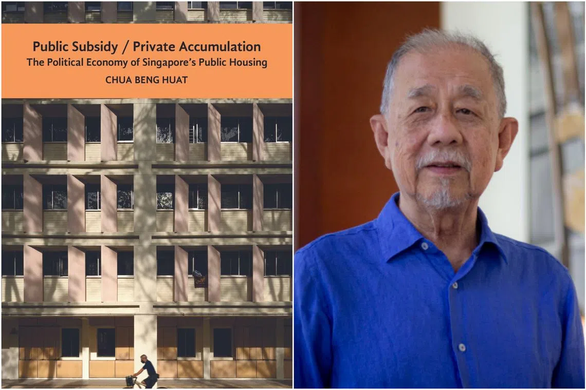 Sociologist Chua Beng Huat has written Public Subsidy/Private Accumulation: The Political Economy Of Singapore’s Public Housing. 