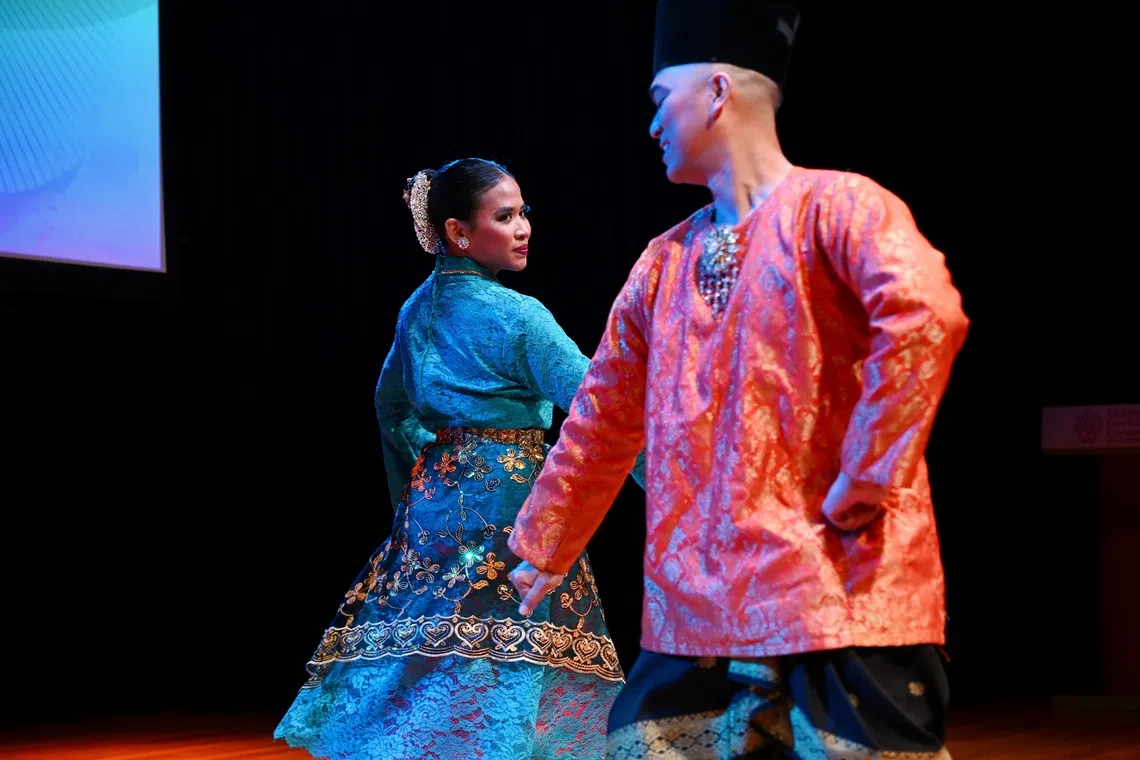 Zapin is an upbeat tempo dance associated with budaya (culture), nilai (values) and adab (etiquette).