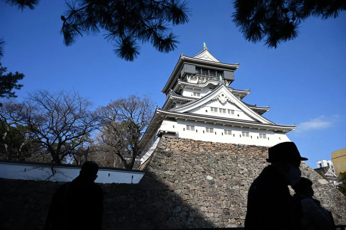 Some Japanese castles with wooden structures dating back to the feudal era have deteriorated over time and have become more vulnerable to earthquakes.