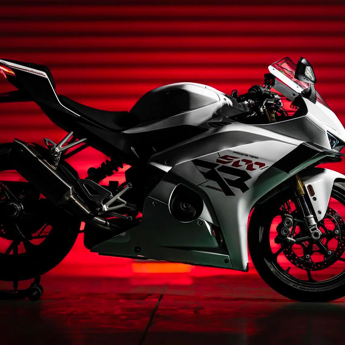 The ZXMoto 500RR is expected to arrive in Singapore in September 2026.
