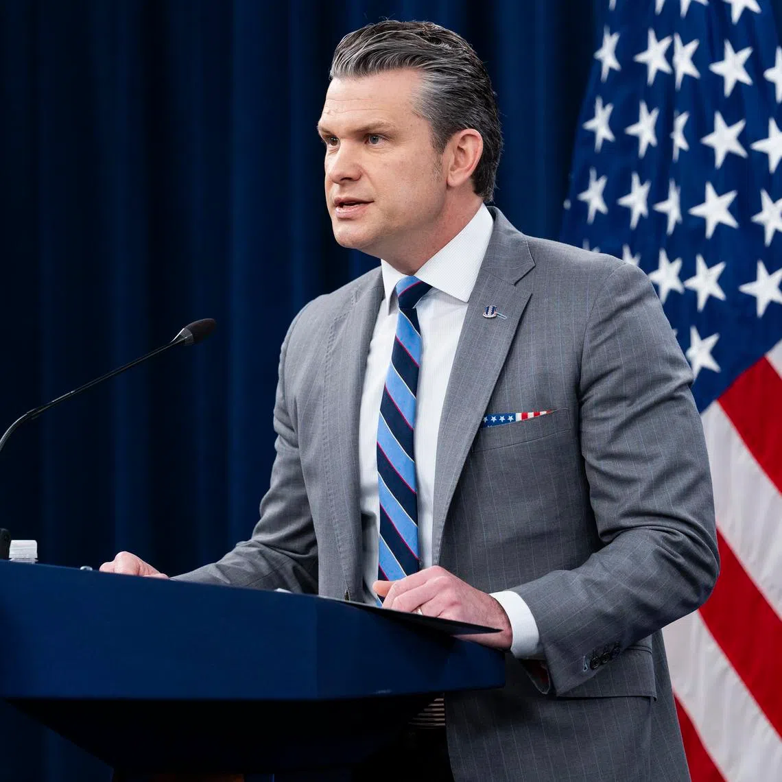 US Defence Secretary Pete Hegseth has been compared unfavourably with some of his predecessors like Mr Robert McNamara and Mr Donald Rumsfeld.
