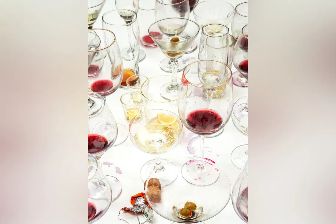 Even for those who drink only occasionally, holiday binge-drinking is linked with certain dangers.