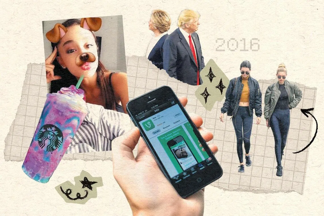 cstrend22 - Throwback pictures from 2016 have flooded social media as a wave of nostalgia hits.

PHOTOS: PINTEREST/VESNA ADAMOVIC, SNAPCHAT/MOONLIGHTBAE, ADOBE STOCK, ISTOCK, GETTY IMAGES