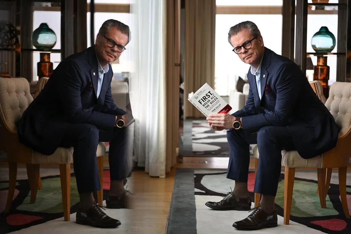 JW Marriott’s GM Karl Hudson’s home library has travelled with him across eight countries