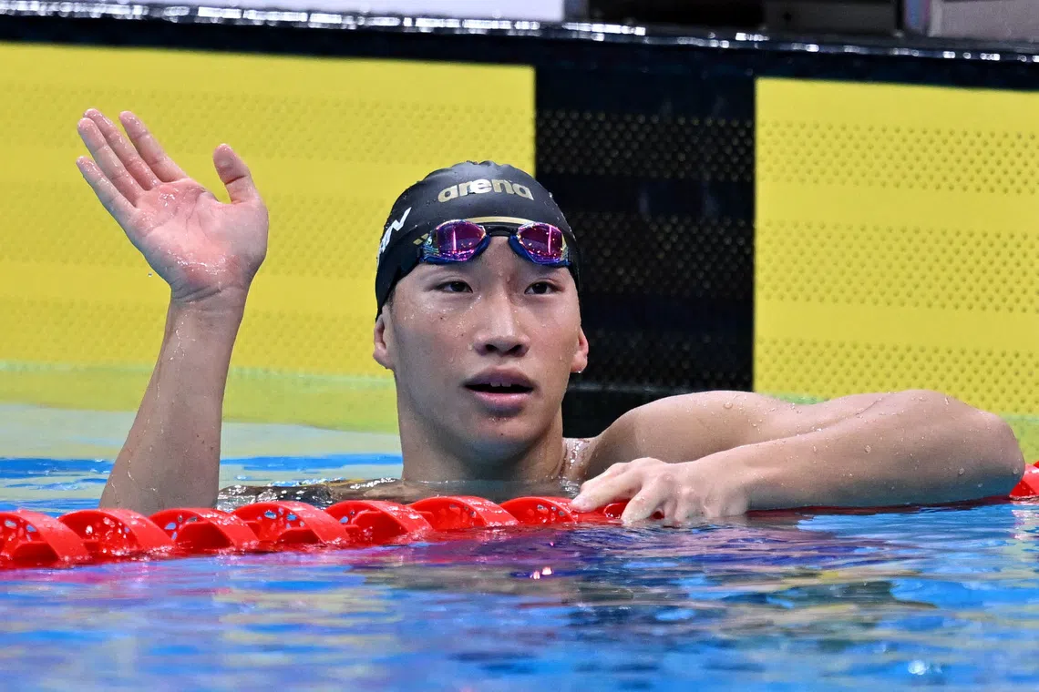 Junk food-loving teen Shin Ohashi is Japan’s next big swimming hope