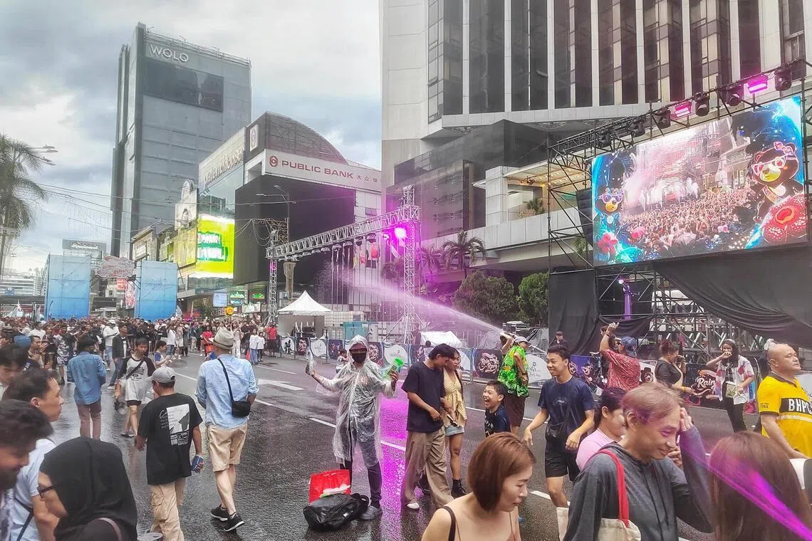 KL tried to throw a water party like Songkran. Malaysians threw a wet blanket instead