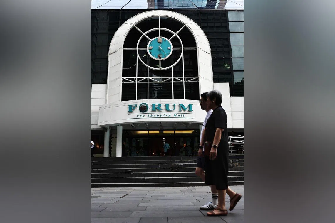 The Forum is one of HPL's assets. The group incurred mark-to-market fair value losses on its long-term investments.