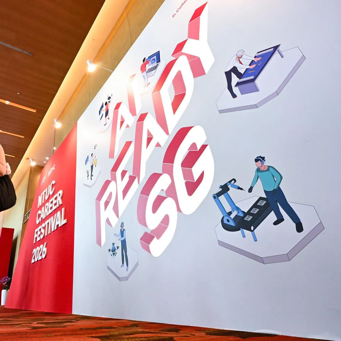 NTUC deputy secretary-general Desmond Choo called for a new industrial policy for entry-level jobs, rather than trying to preserve routine work in the age of AI.
