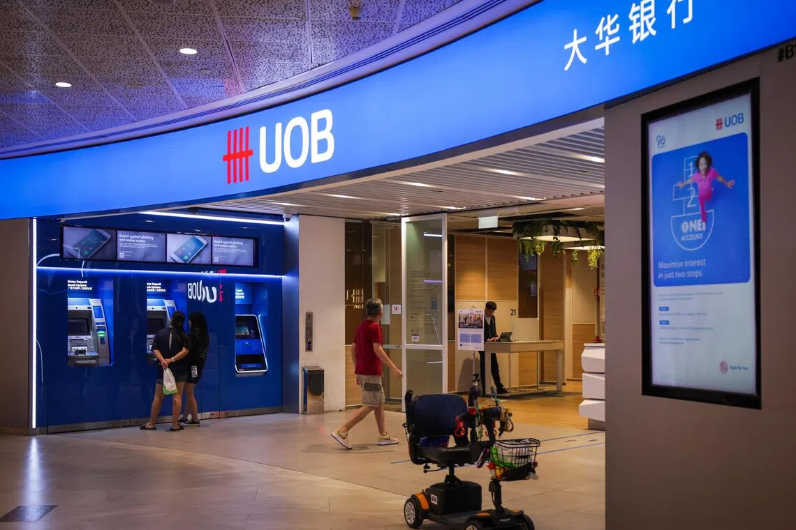 UOB noted that its dividend payment would not be affected by the pre-emptive general allowance.