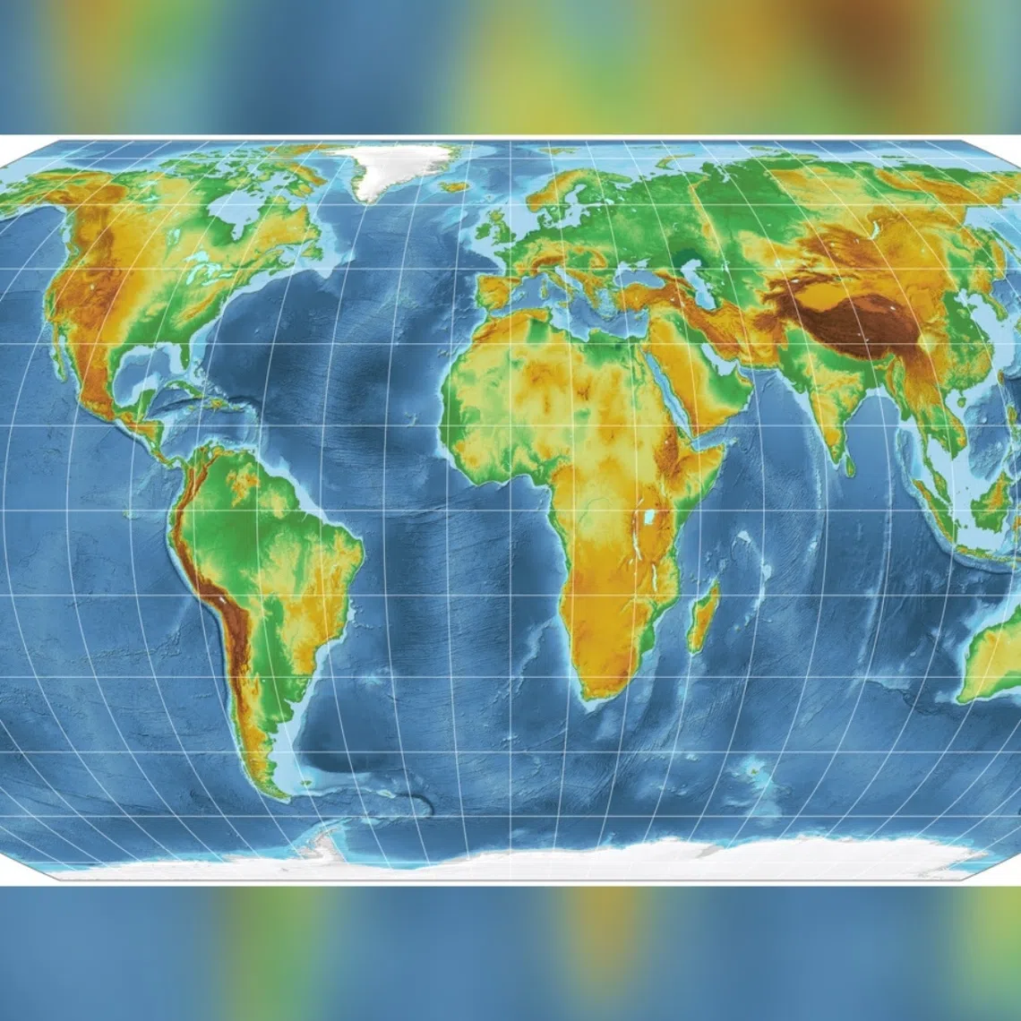 The new map - known as the Equal Earth cartographic projection - more accurately depicts the scale of the continents than the traditional Mercator projection that it replaces.
