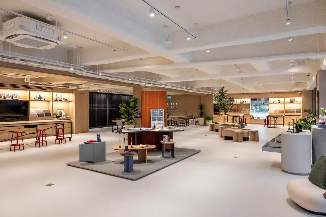 straitstimes.com - Lee Siew Hua - Lamitak City, sleek design playground of laminates, opens at retro Bras Basah Complex