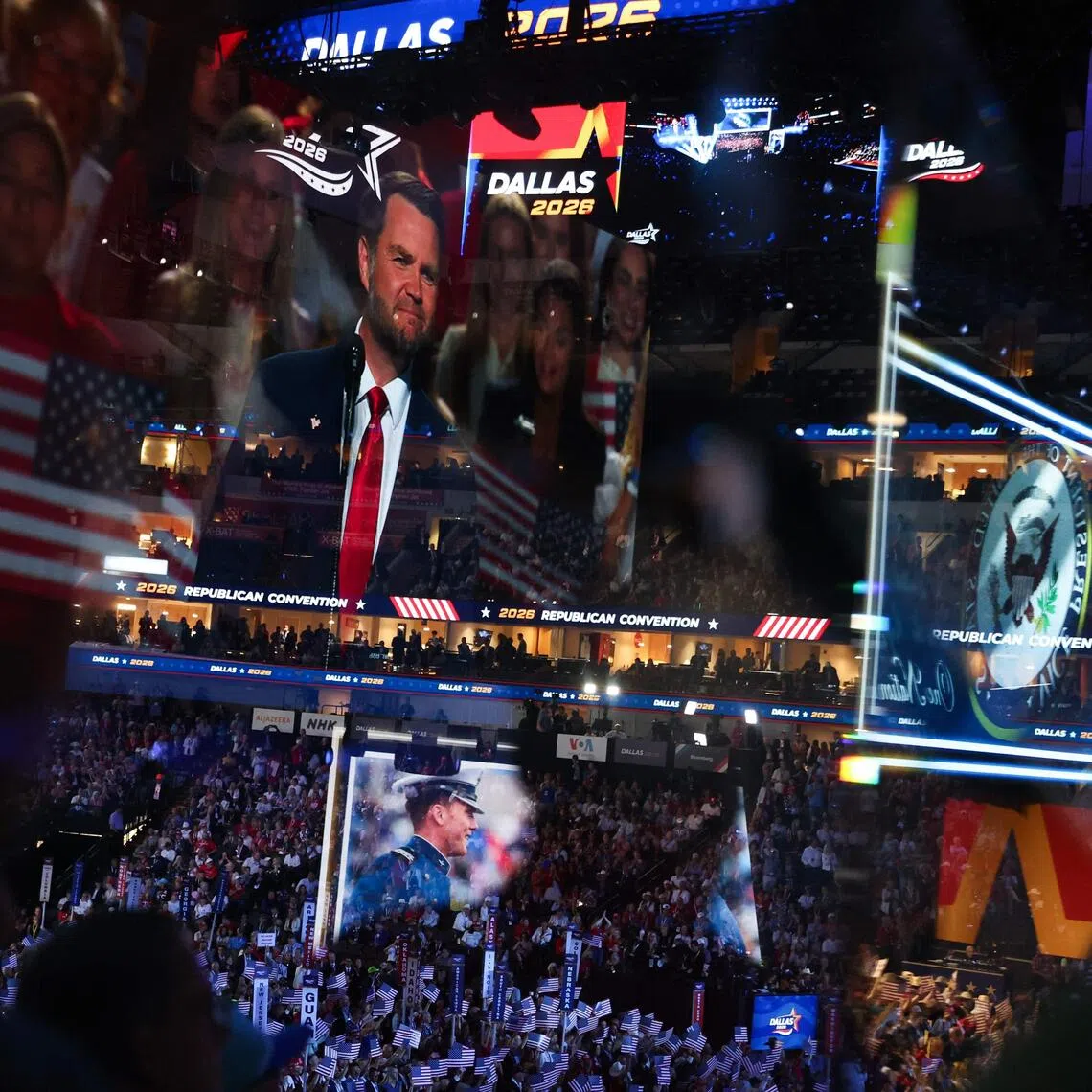 Between now and Election Day on Nov 3, Republicans and their allies have booked around US$888 million of advertising.