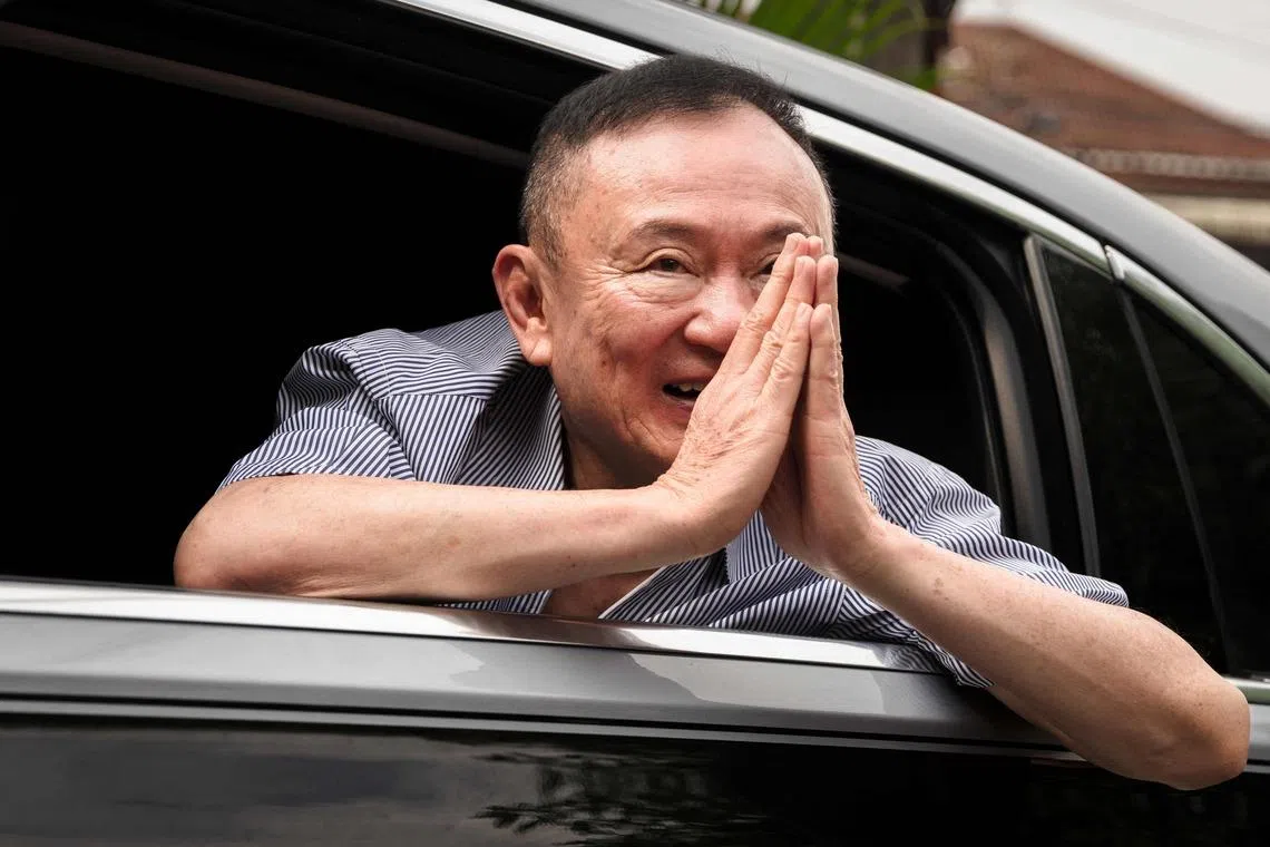 Thailand’s Thaksin to head to Dubai after royal pardon sets him free