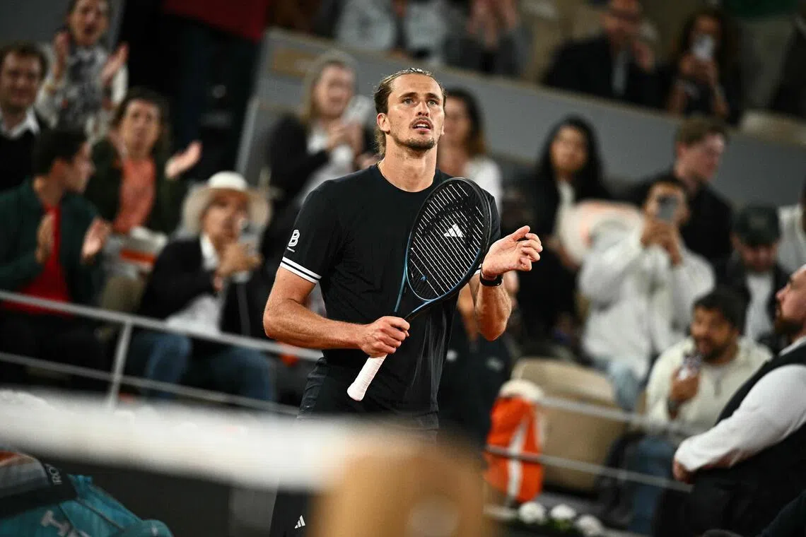 Alexander Zverev ‘doesn’t care’ about French Open favourite tag