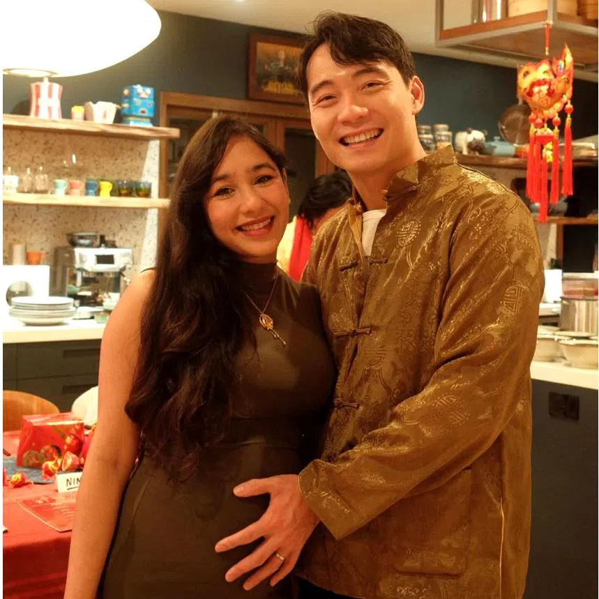 Nigel Ng disclosed on social media on Feb 20 that his wife Sabrina Ahmed is pregnant.